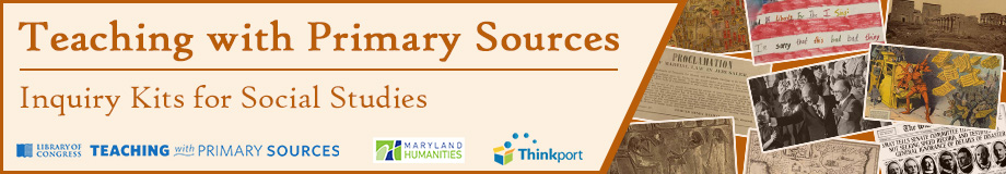 teaching with primary sources banner