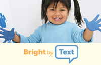 bright by text