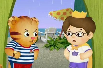 – screenshot from Daniel Tiger animated show