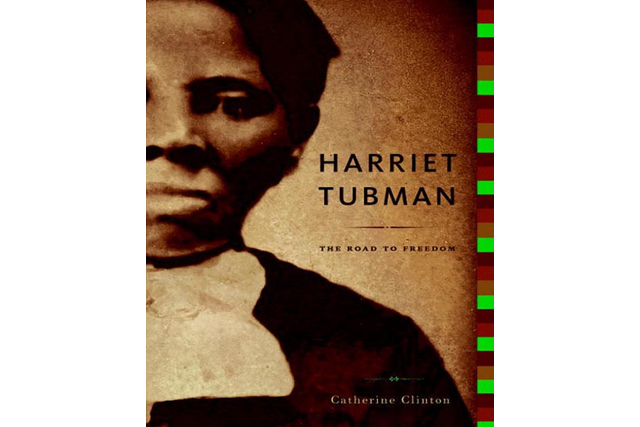 book cover of 'Harriet Tubman The Road to Freedom' biography featuring the title and a photo of Harriet Tubman